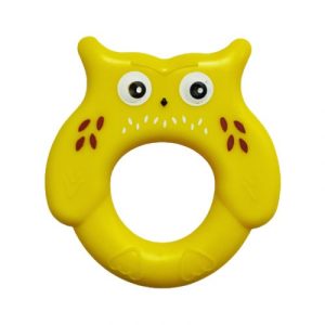 Брязкальце "Сова", жовта