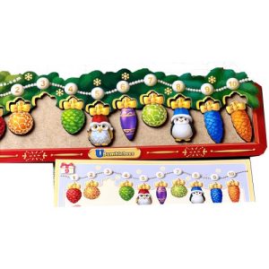 Гра з картками "Ялинкова гілочка з прикрасами"