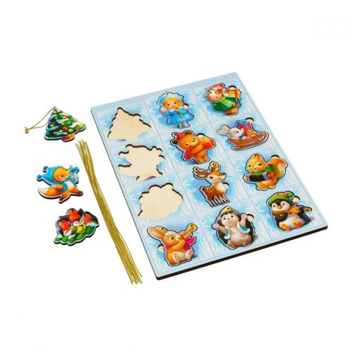 Сортер-вкладиш великий "Новорічний 2"