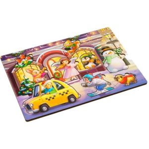 Сортер-вкладиш великий "Новорічний 3"