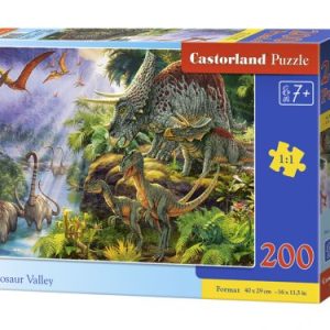 Пазли "Долина динозаврів", 200 елементів
