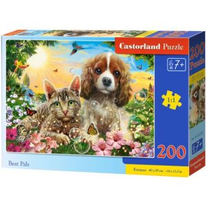 Пазли "Найкращі друзі", 200 елементів