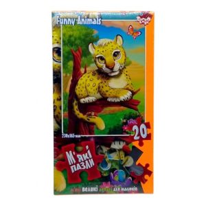 М'які пазли "Ягуар", 20 елем.