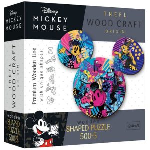 Пазли фігурні з дерева "Міккі Маус", 500 елем.