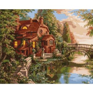 Картина за номерами "Будинок-мрія" ★★★★★