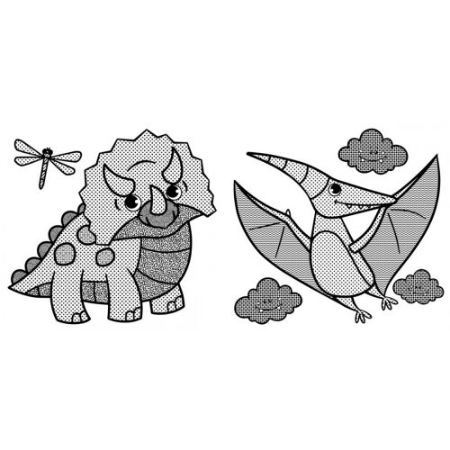 Водні розмальовки "Динозаврик" (укр)