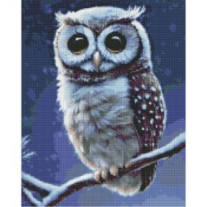 Алмазна мозаїка "Лісова совушка"