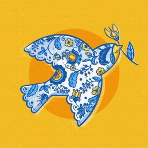 Картина за номерами "Вільна пташка" ★★★★★