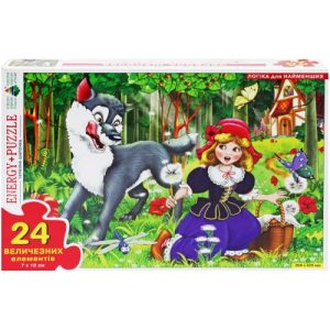 Пазли для малюків "Червона шапочка", 24 ел.