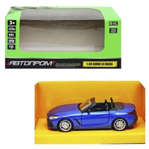 Машинка металева "АВТОПРОМ: BMW Z4" (синя)
