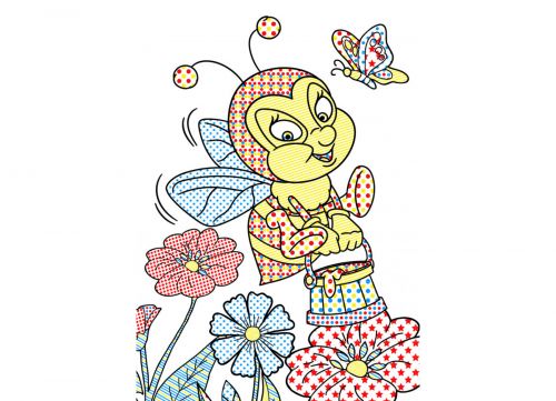 Водні розмальовки "Чарівні розмальовки: Комахи" (укр)