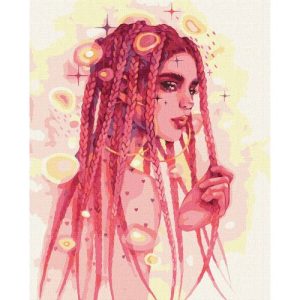 Картина за номерами "Дивовижна незнайомка" ★★★★