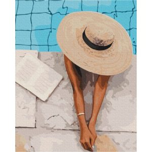 Картина за номерами "Літо в капелюшку" ★★★