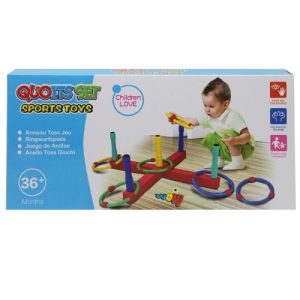 Іграшка Кільцекид, мʼякий, 6 кілець