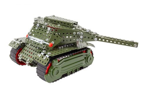 Конструктор металевий "Танк", 540 деталей