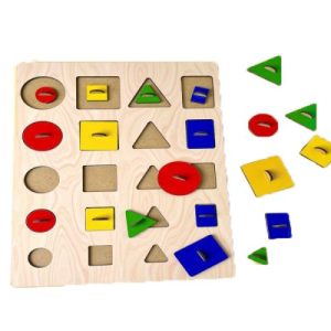 Геометричний вкладиш "Фігури та розміри"