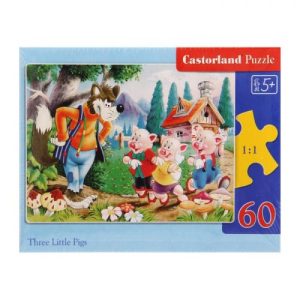 Пазли "Троє поросят", 60 елементів