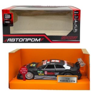 Машинка металева "Audi RS 5 DTM" із серії "Автопром" (чорна)