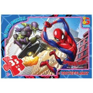 Пазли "Людина-павук" + постер, 35 ел.