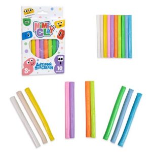 Набір для творчості "Дитячий пластилін: Mimi clay", 10 кольорів