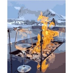 Картина за номерами "Вогонь" ★★★★ 40х50 см