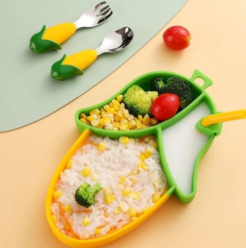 Набір силіконового столового приладдя "Кукурудза" - Зображення 2