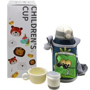 Термос-поільник з чохлом "ДІНО" (550 мл)