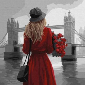 Картина за номерами "Туманний Лондон" 40х40 см