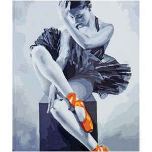 Картина по номерах "Балерина" 40х50 см