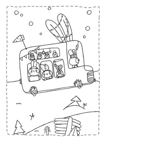 Хоробрі Зайці. Пригодницькі розмальовки. Час мандрувати (У)