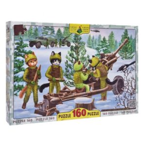 Пазли "Котики ЗСУ. Артилеристи", 160 елементів