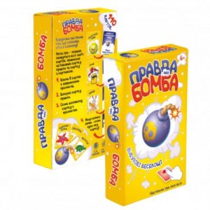 Гра дитяча настільна "Правда або бомба"