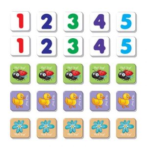 Магнітна гра "Рахуємо до пʼяти" (укр)