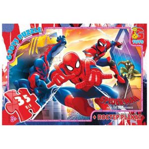 Пазли "Людина павук" + постер, 35 елем.