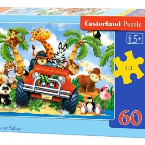 Пазли "Пригода в Сафарі", 60 елементів