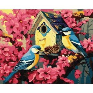Картина за номерами "Затишна шпаківня" ★★★