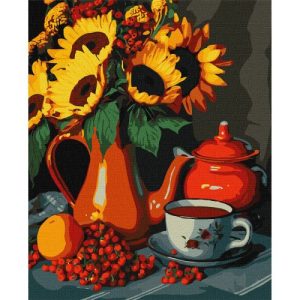 Картина за номерами "Чаювання влітку" 40х50 см