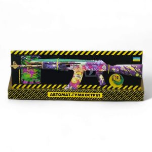 Деревʼяний ігровий набір "Автомат гумкостріл: AK Mirage"