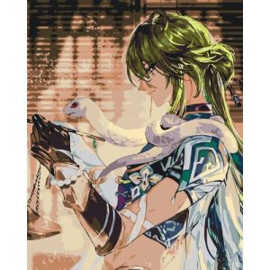 Картина по номерах "Аніме. Геншин Імпакт: Байджу" 40x50 см
