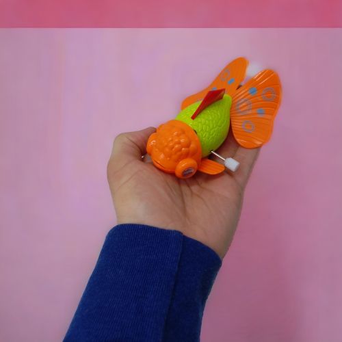 Заводна іграшка "Золота рибка" (жовта)