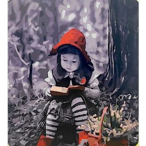 Картина по номерах "Червона шапочка" 40х50 см