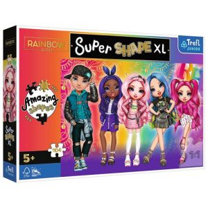 Пазли "Супер форми" - (104 елм. XL) - "Подружки" /Trefl