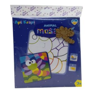 Мозаїка дитяча з фоамірану "Бабка", 20х20 см