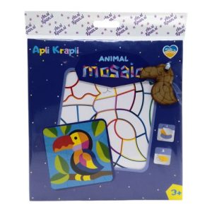 Мозаїка дитяча з фоамірану "Туканчик", 20х20 см