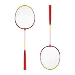 Набір для бадмінтону, 2 ракетки (червоний)
