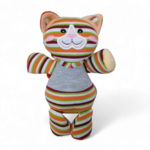 Іграшка мʼяка текстильна "Котик Тім", 22 см