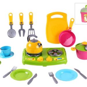 Набір посудкі в шухлядці, 23 предмета