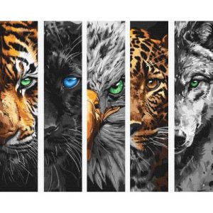 Картина по номерах "Хижаки" 40х50 см