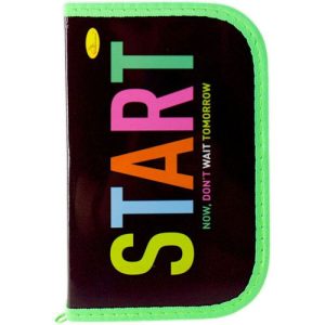 Пенал шкільний на блискавці "Старт" (12х19 см)