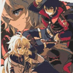 Алмазна мозаїка "Аніме. Останній Серафим" 40х50 см